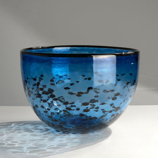 Aqua & Black Bowl