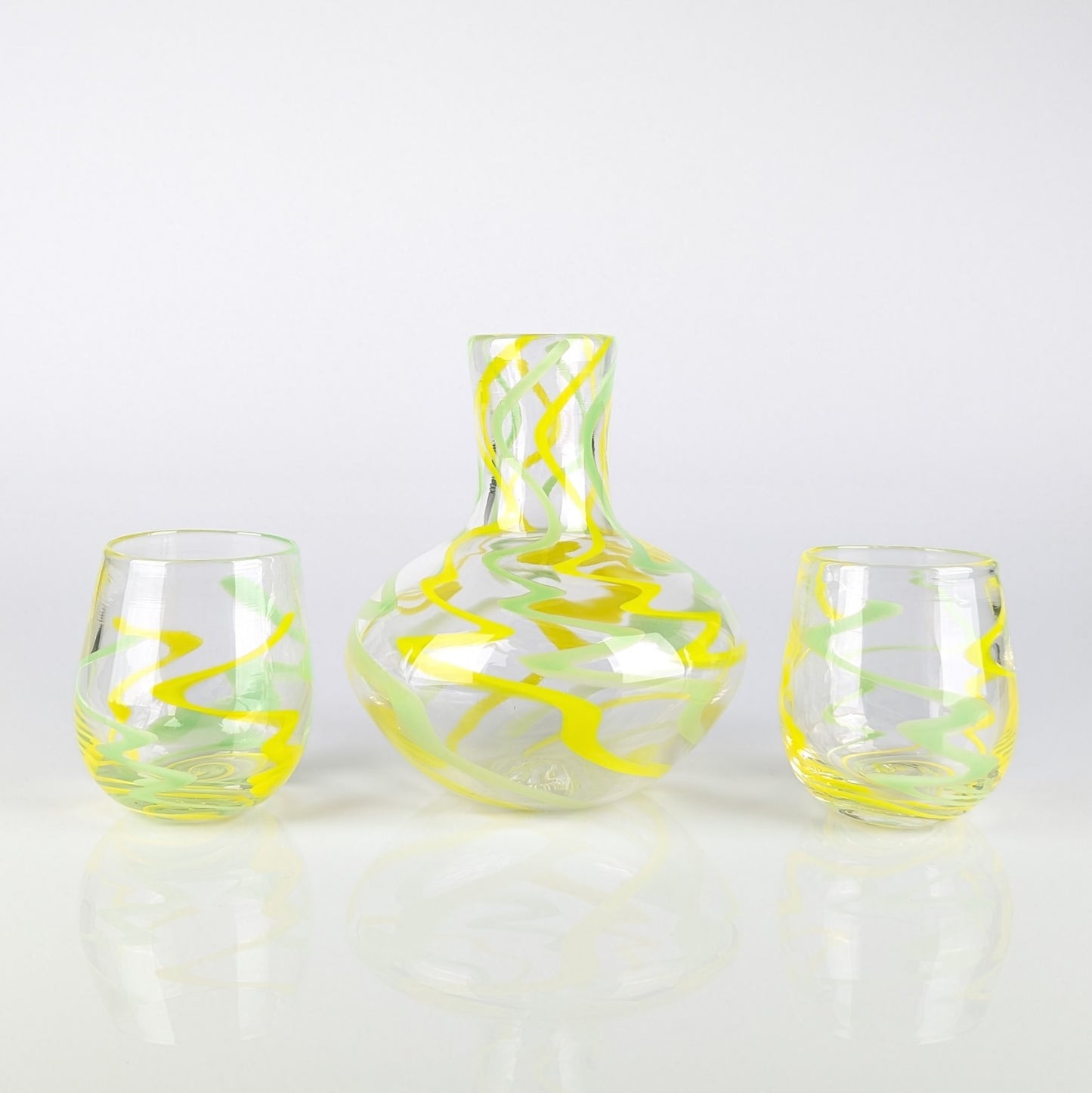 Wigwag Lemon Lime Decanter & Glassware Collection