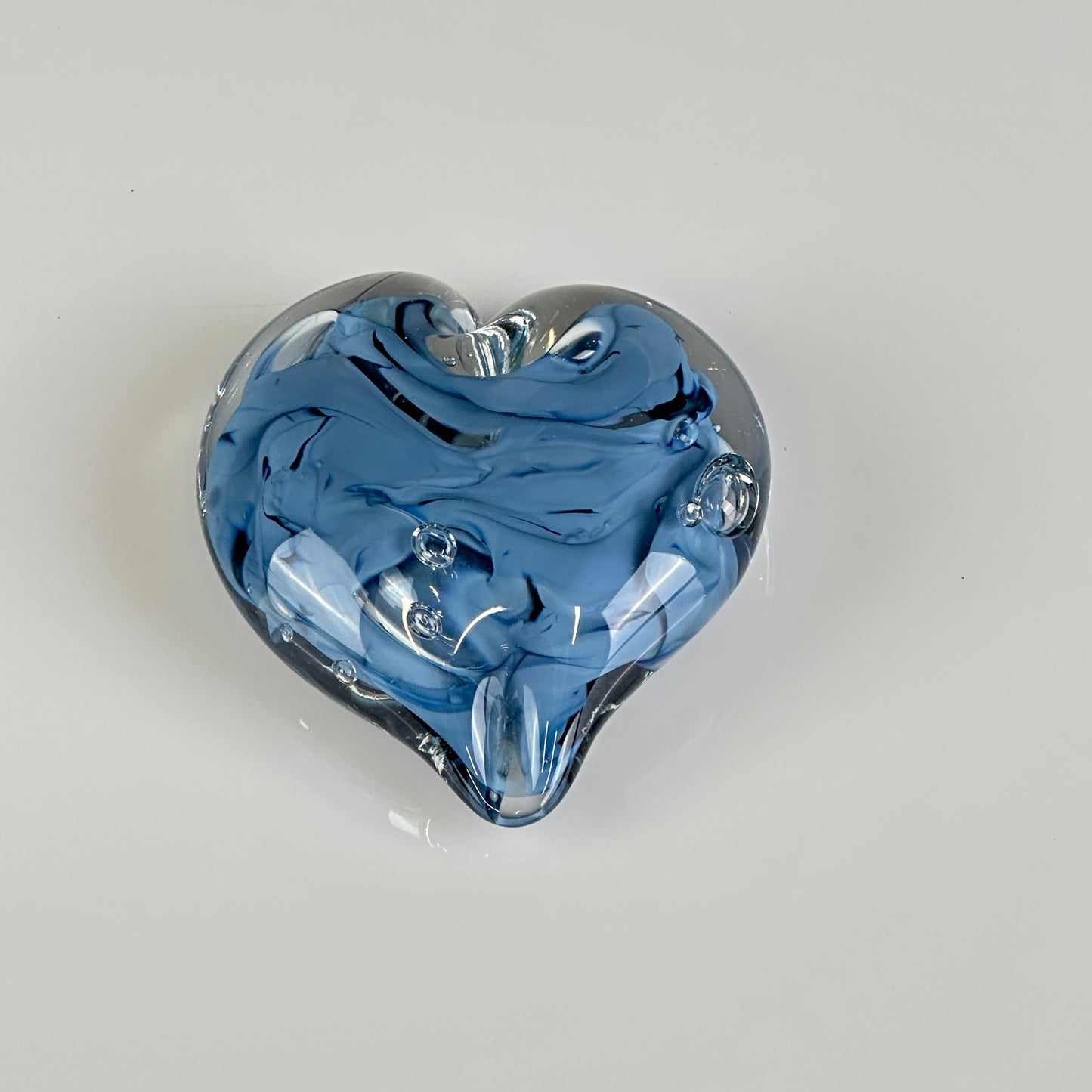 Glass Hearts - Paperweights