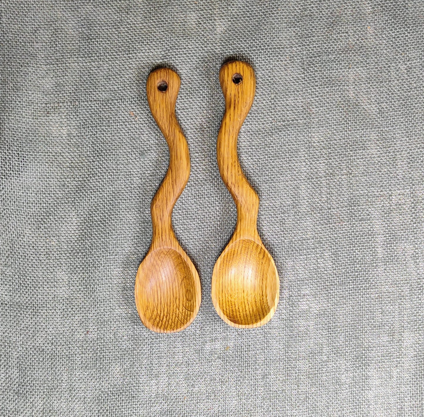 Oak Kitchen Witch Spoon