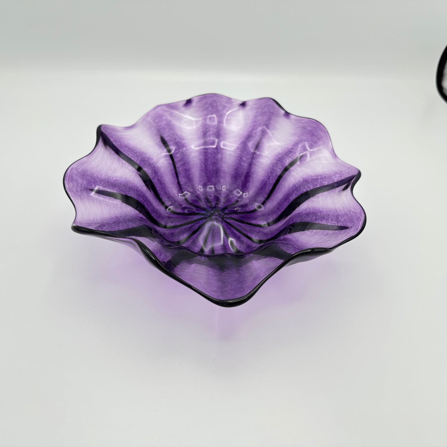 Fluted Purple Floppy Bowl MissAnneThropically