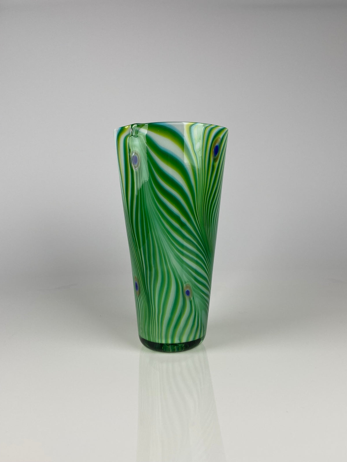 Peacock Vase