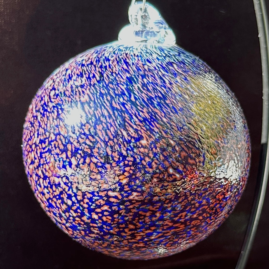 Ghost Pepper Glass Holiday Ornaments