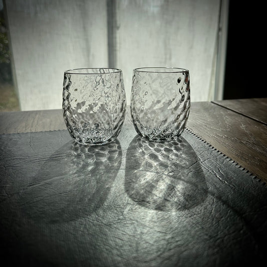 Diamond Stemless Wine Glass