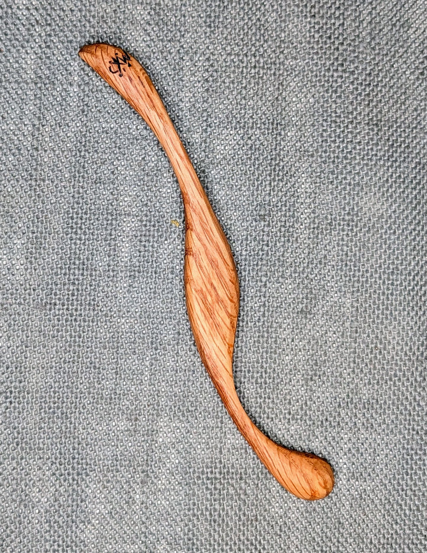 Oak Wood Spoon with Stars