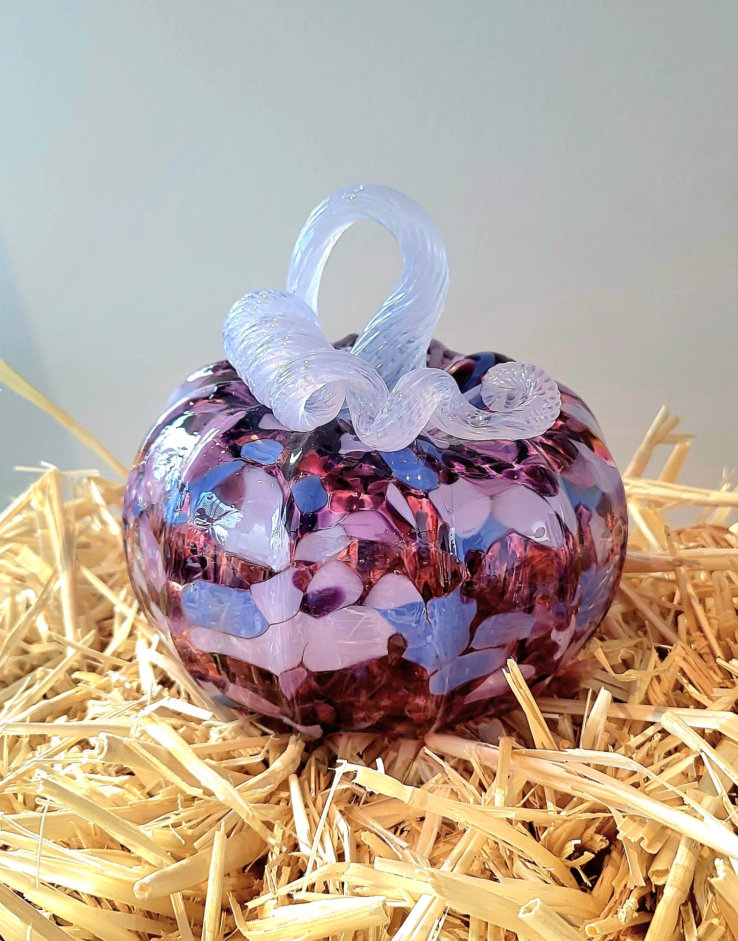 Purple People Eater Pumpkin