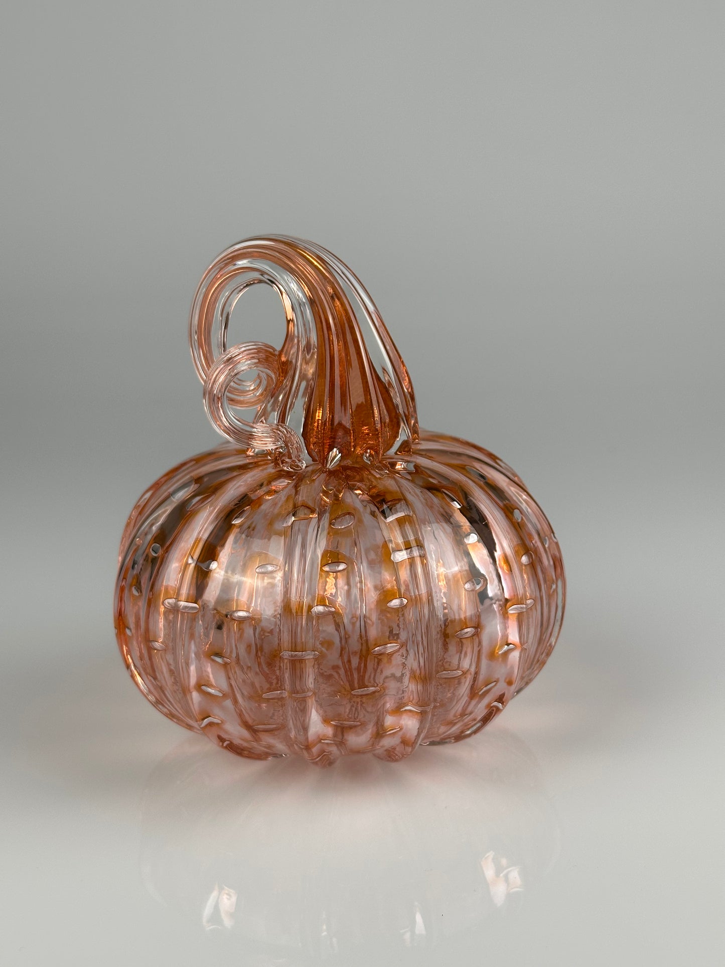 Rose Pink Bubble Pumpkin