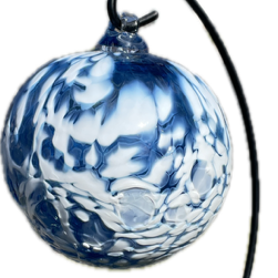 Ghost Pepper Glass Holiday Ornaments