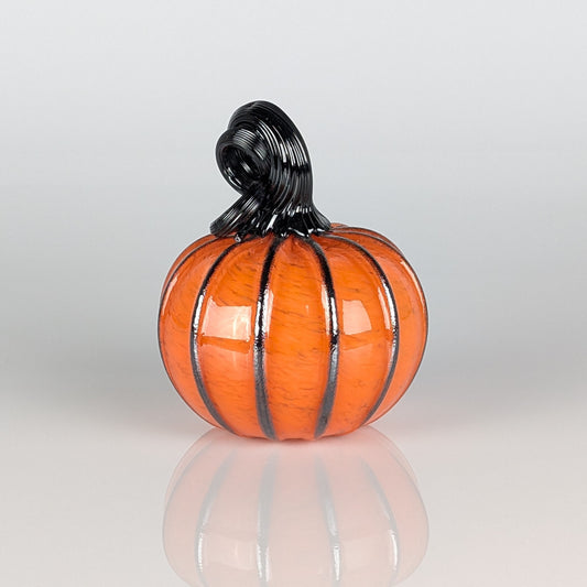 Orange Pumpkin w/ Black Ribs