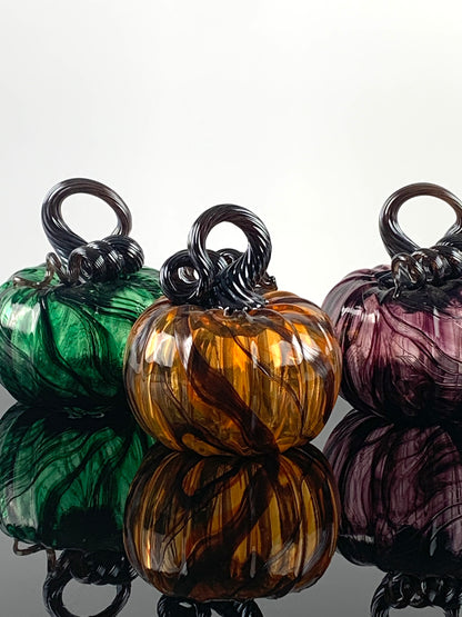 Black Swirl Pumpkins