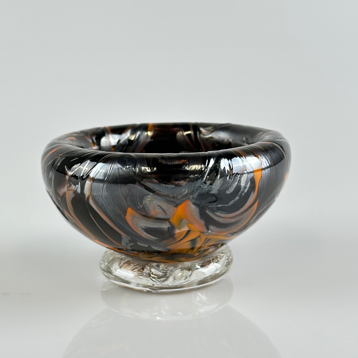 Small Double Walled Glass Bowl