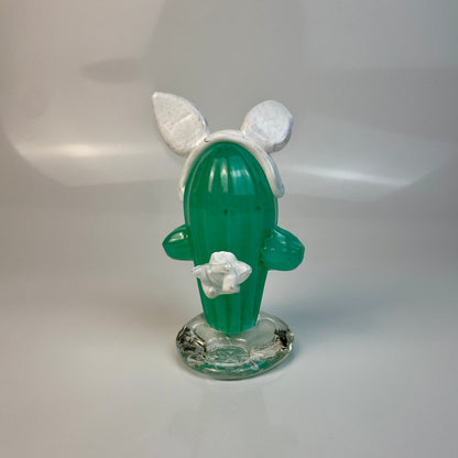 CactusBunnyMintBehind Athena Glass Work