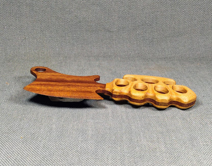 Wood Cleaver with Knuckle Handle