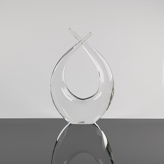 Clear Curved Sculpture
