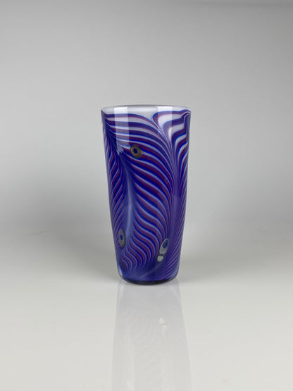 Peacock Vase