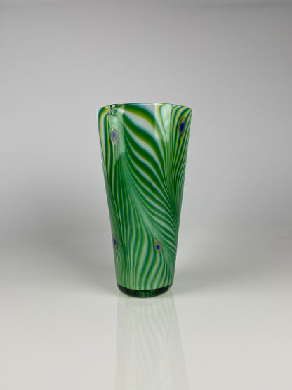 Peacock Vase