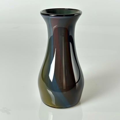 Burnt Orange Vase (Black Lip)