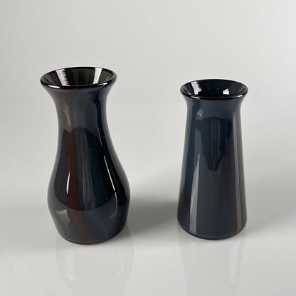 Burnt Orange Vase (Black Lip)