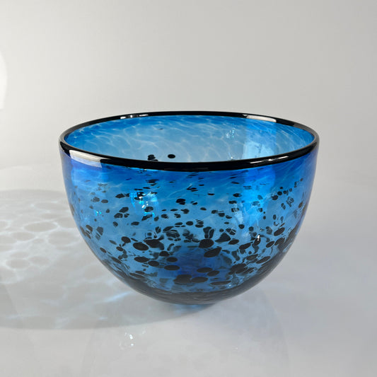 Aqua & Black Bowl