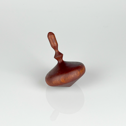 Mahogany spinning top