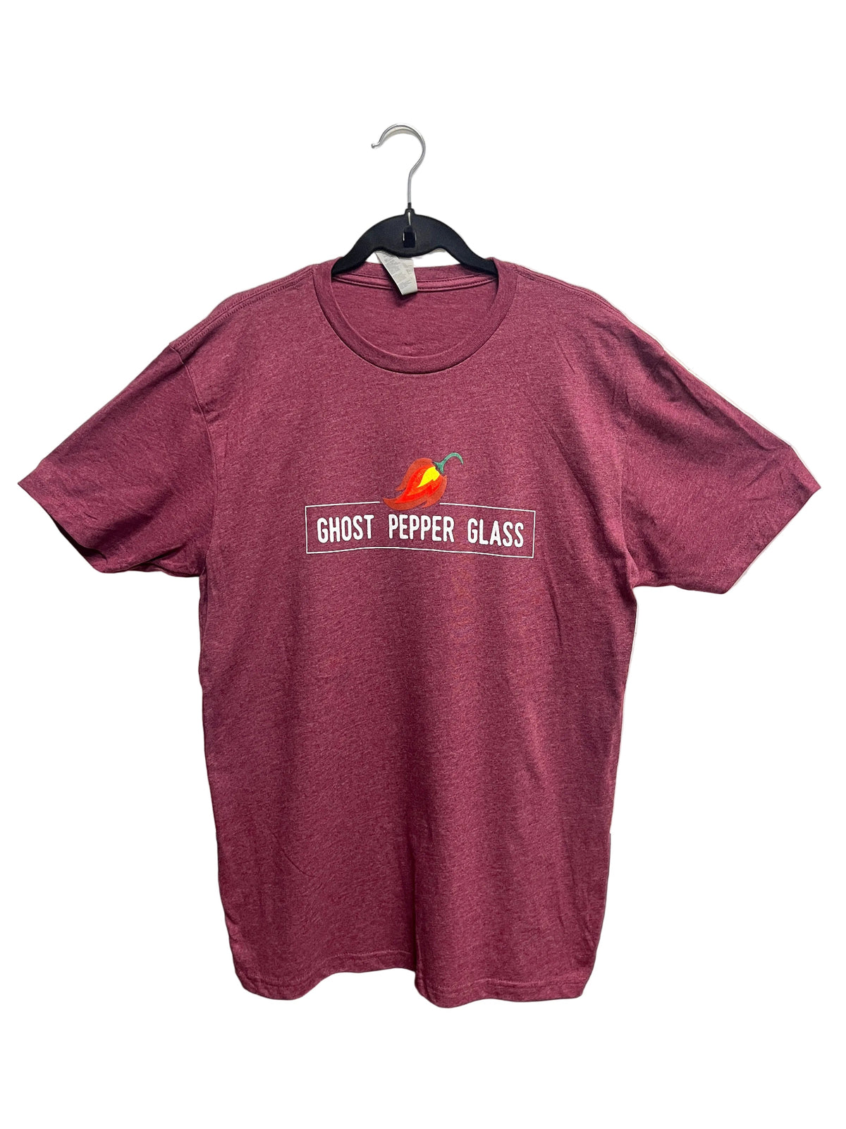 Logo Tee (Men's) - Heather Maroon