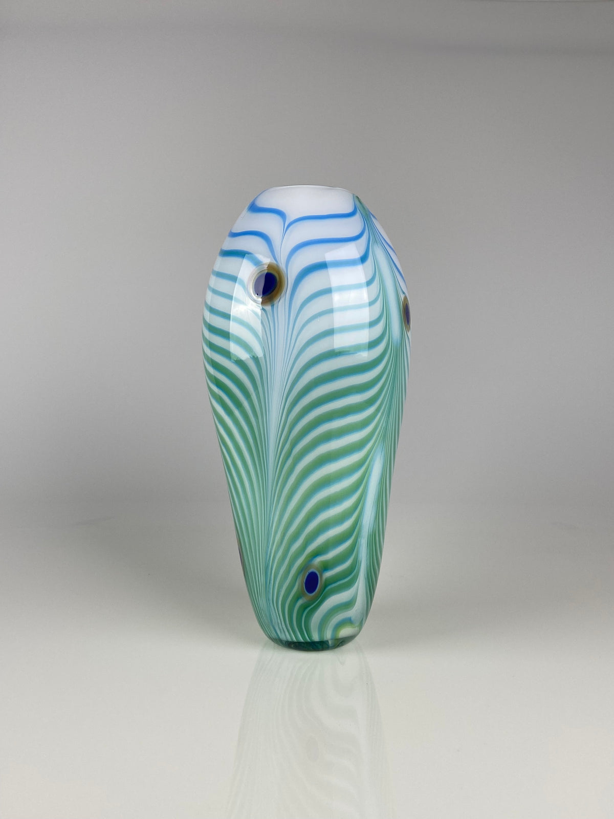 Peacock Vase
