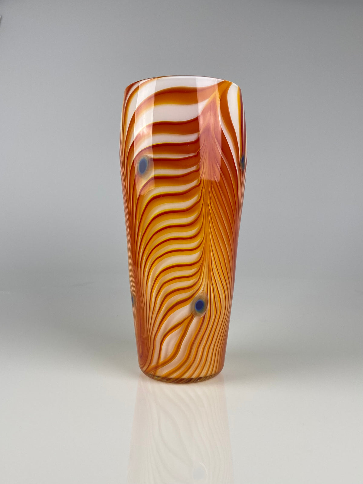 Peacock Vase