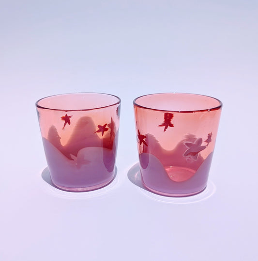 Drinkware - Stars be With You (Peachy Pink)