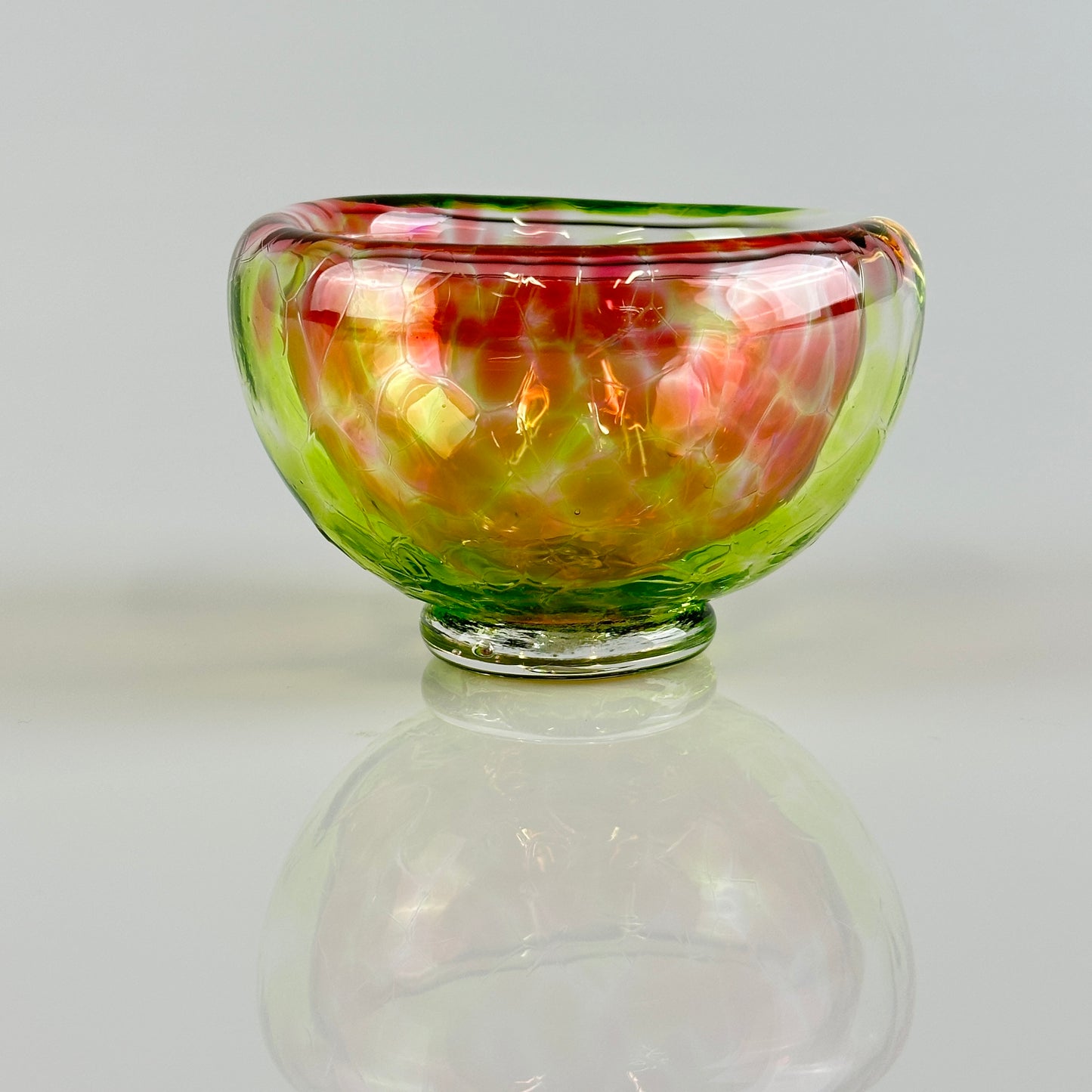 Small Double Walled Glass Bowl
