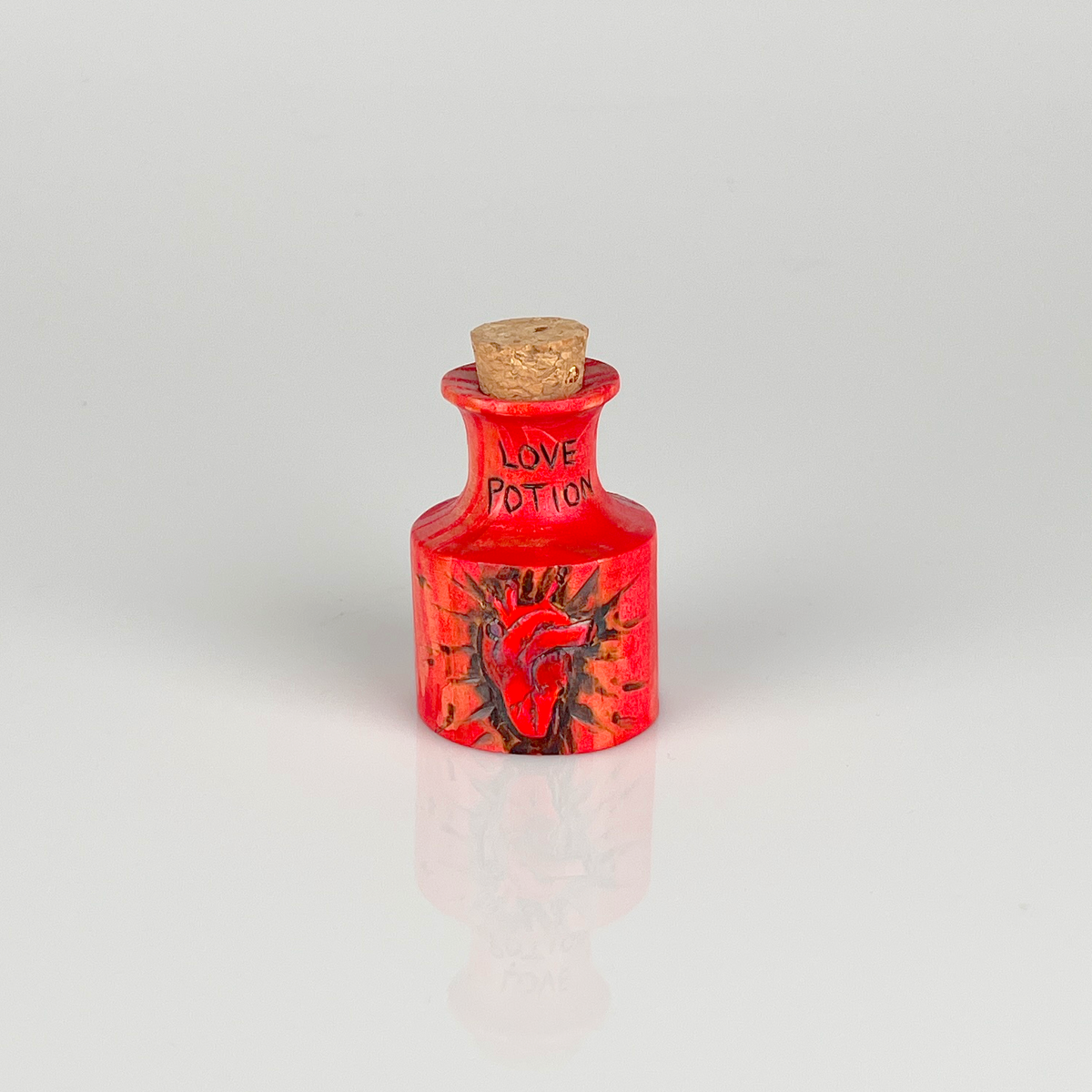 Wood Potion Bottle
