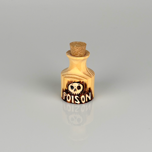 Wood Potion Bottle