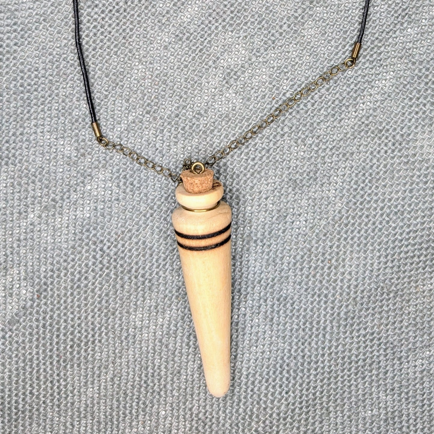 Chaos Woods  Cone Pendant