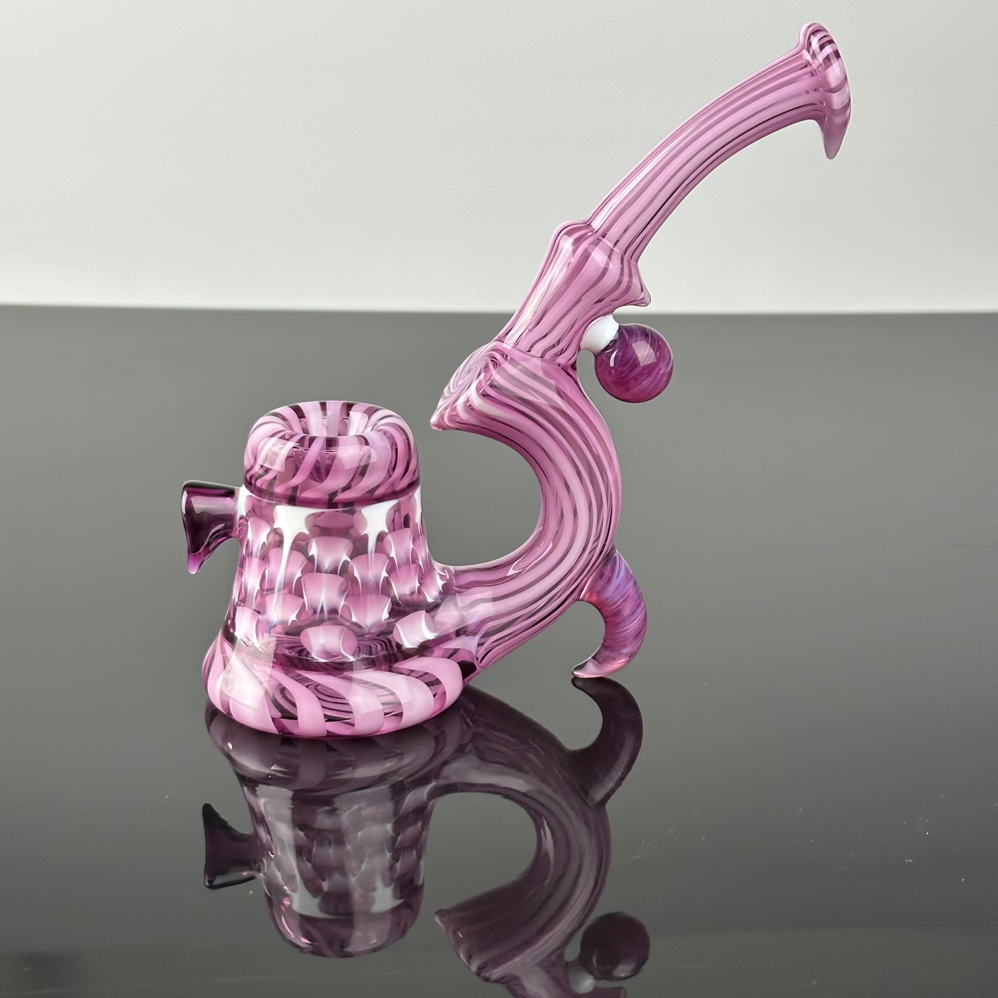 SwoopLock Purple n White Cane
