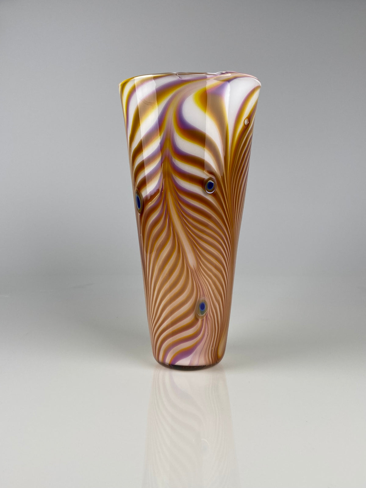 Peacock Vase