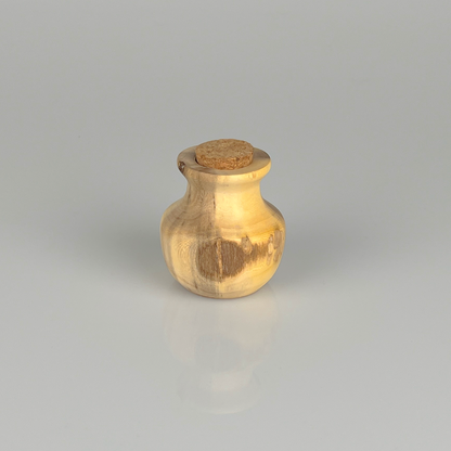 Texas wood corked bottle