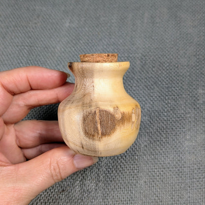 Texas wood corked bottle