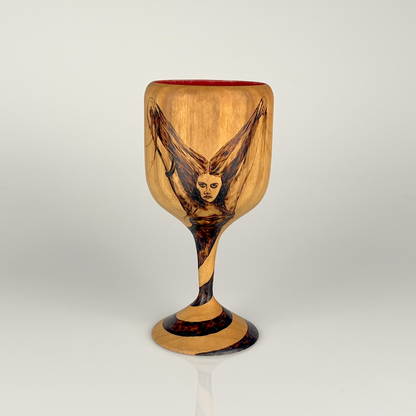 Theda Bara Wine Goblet