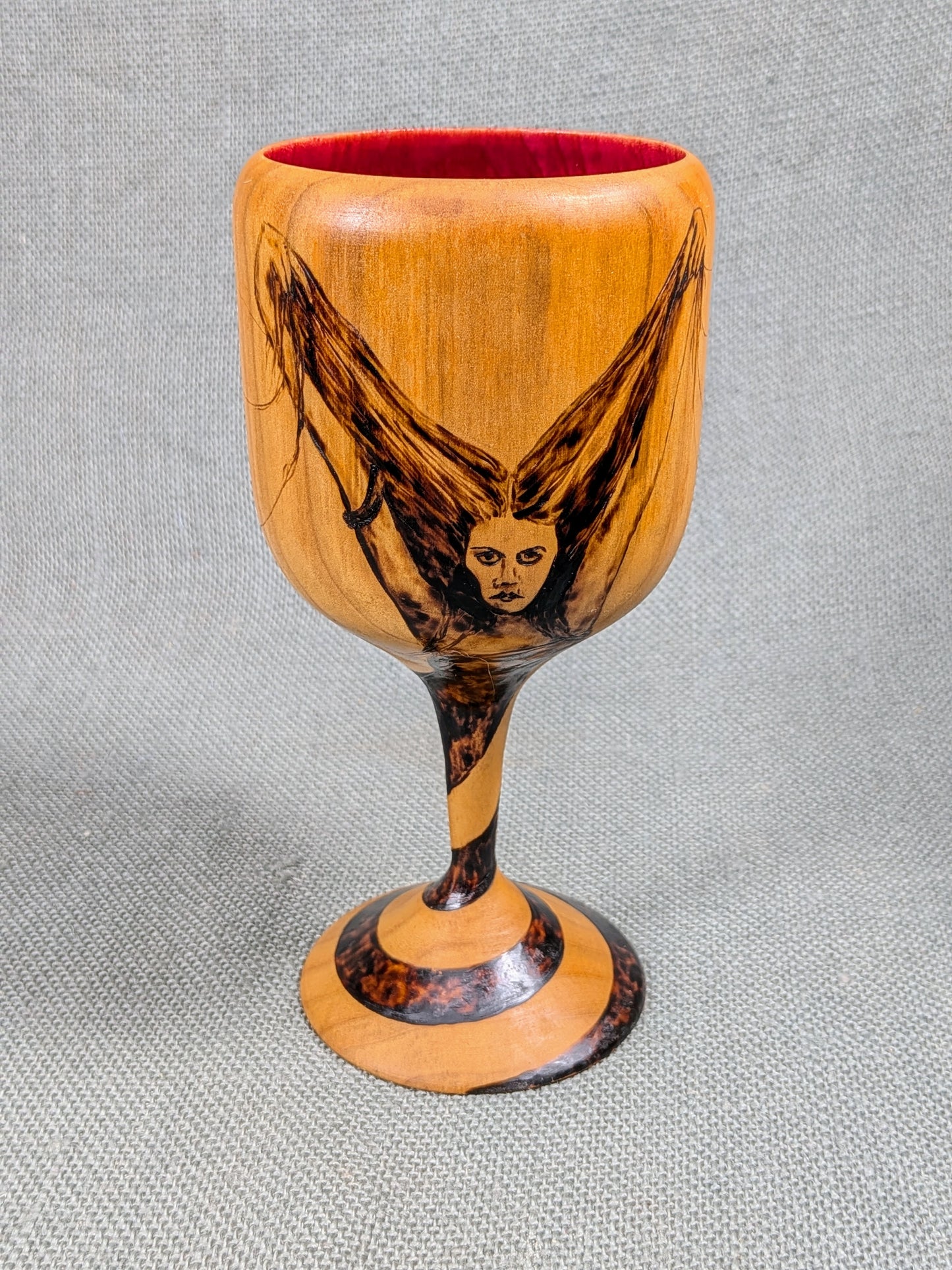Theda Bara Wine Goblet